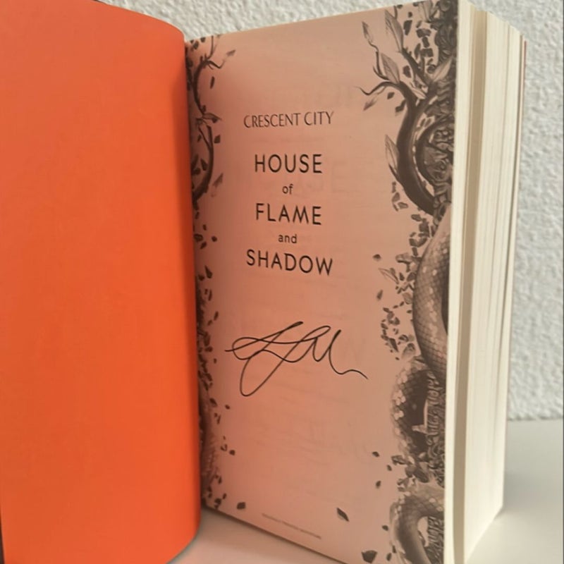 House of Flame & Shadow B&N Signed Exclusive