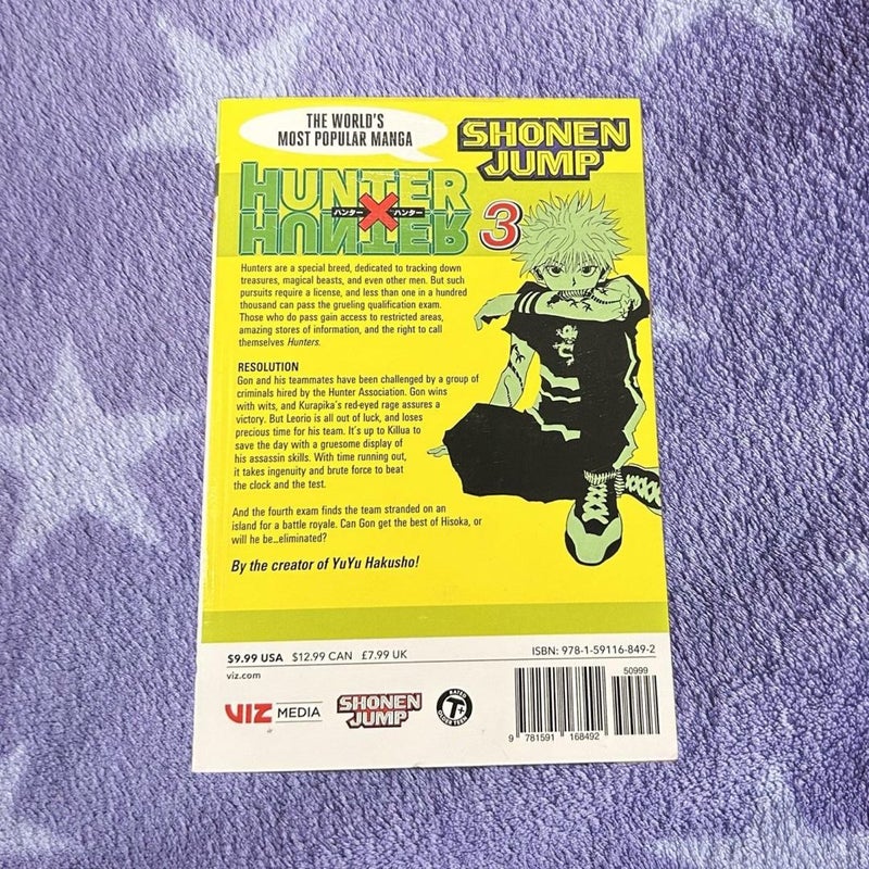 Hunter X Hunter: Hunter x Hunter, Vol. 3 (Series #3) (Edition 1) (Paperback)