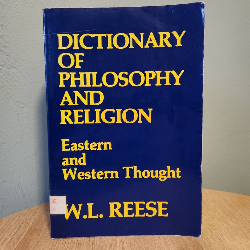 Dictionary of Philosophy and Religion