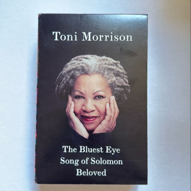 Toni Morrison Box Set: the Bluest Eye, Song of Solomon, Beloved