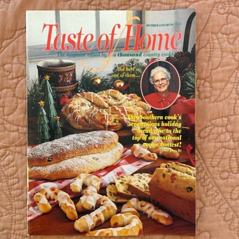 Taste of Home Magazine (Dec/Jan 1994)