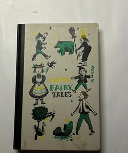 Grimm's Fairy Tales Junior Deluxe Edition Vintage Hardcover Jakob Wilhelm Grimm