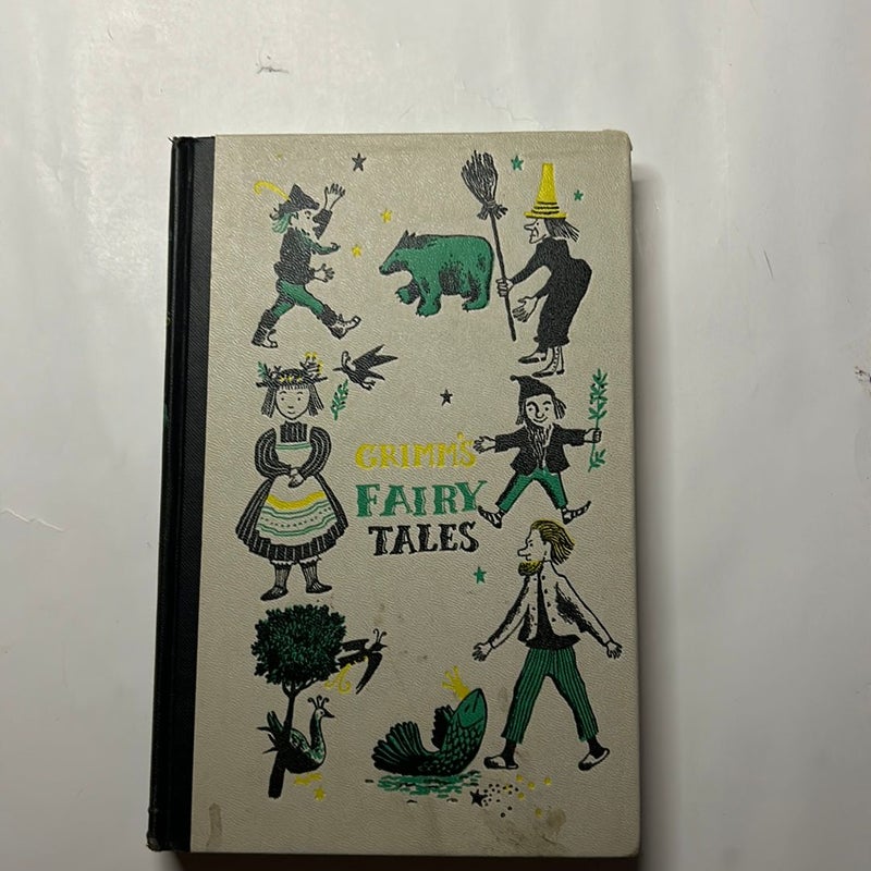 Grimm's Fairy Tales Junior Deluxe Edition Vintage Hardcover Jakob Wilhelm Grimm