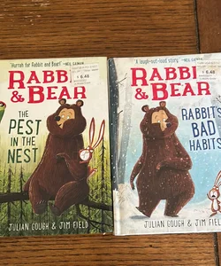 Rabbit and Bear Pest in the Nest Rabbits Bad Habits