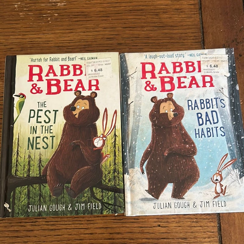 Rabbit and Bear Pest in the Nest Rabbits Bad Habits