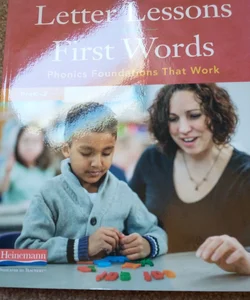 Letter Lessons and First Words