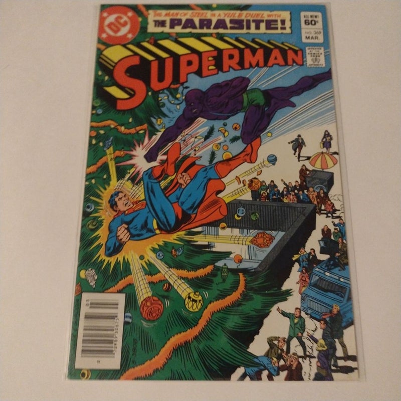 1982 DC COMICS SUPERMAN AND THE PARASITE