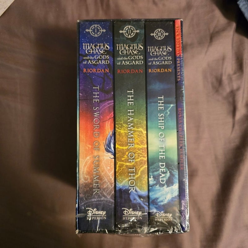 Magnus Chase and the Gods of Asgard Paperback Boxed Set