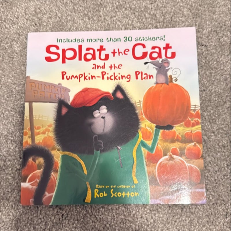 Splat the Cat and the Pumpkin-Picking Plan