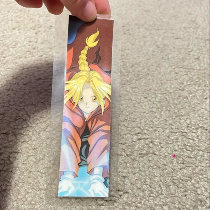 Laminated Fullmetal Alchemist Bookmark m