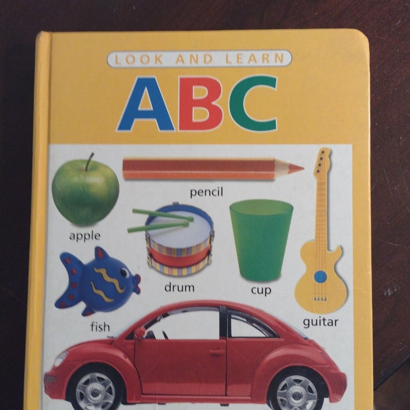 Look and Learn ABC- from Hinkler Books Language Development Series 