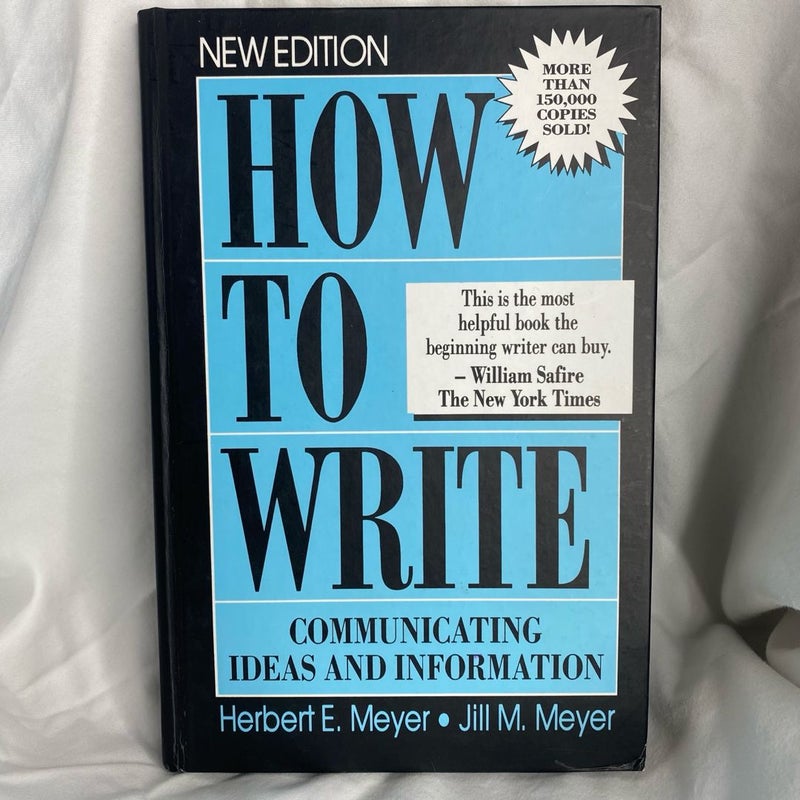 How to Write