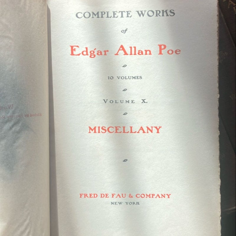 The Complete Works of Edgar Allan Poe