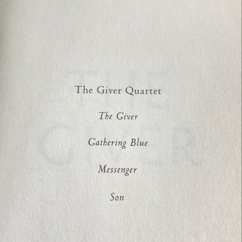 The Giver Quartet