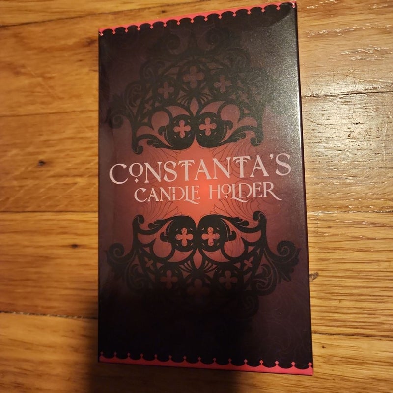 Owlcrate constanta's candle holder a dowery of blood