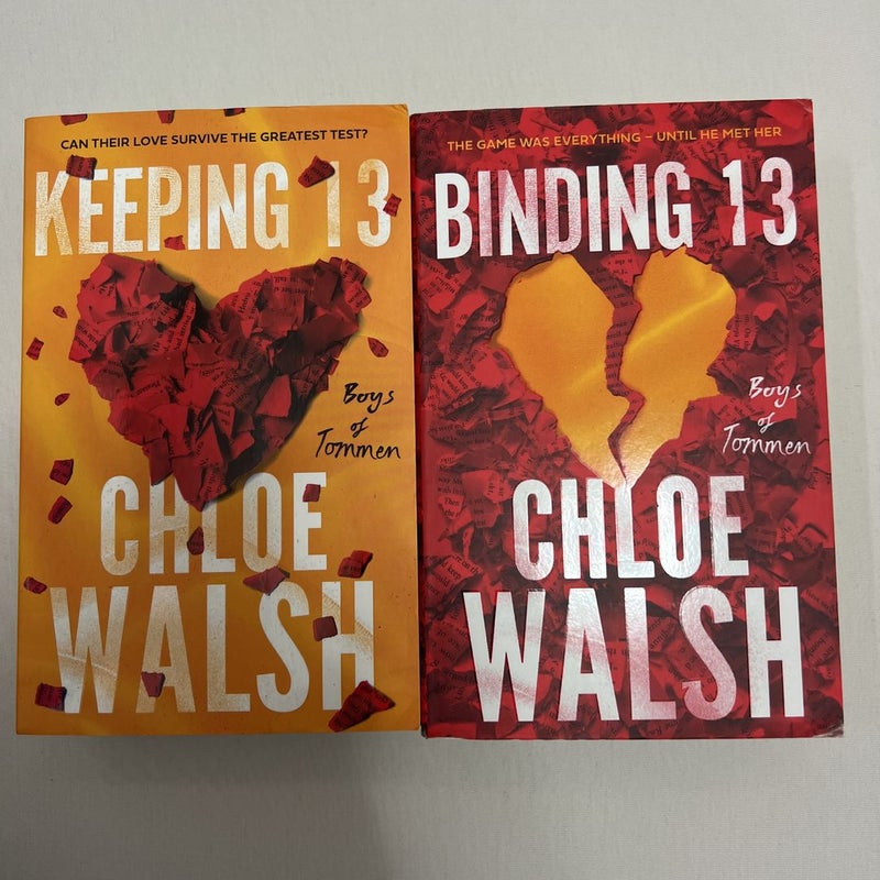 Binding 13 & Keeping 13 - 2 Books by Chloe Walsh, Paperback