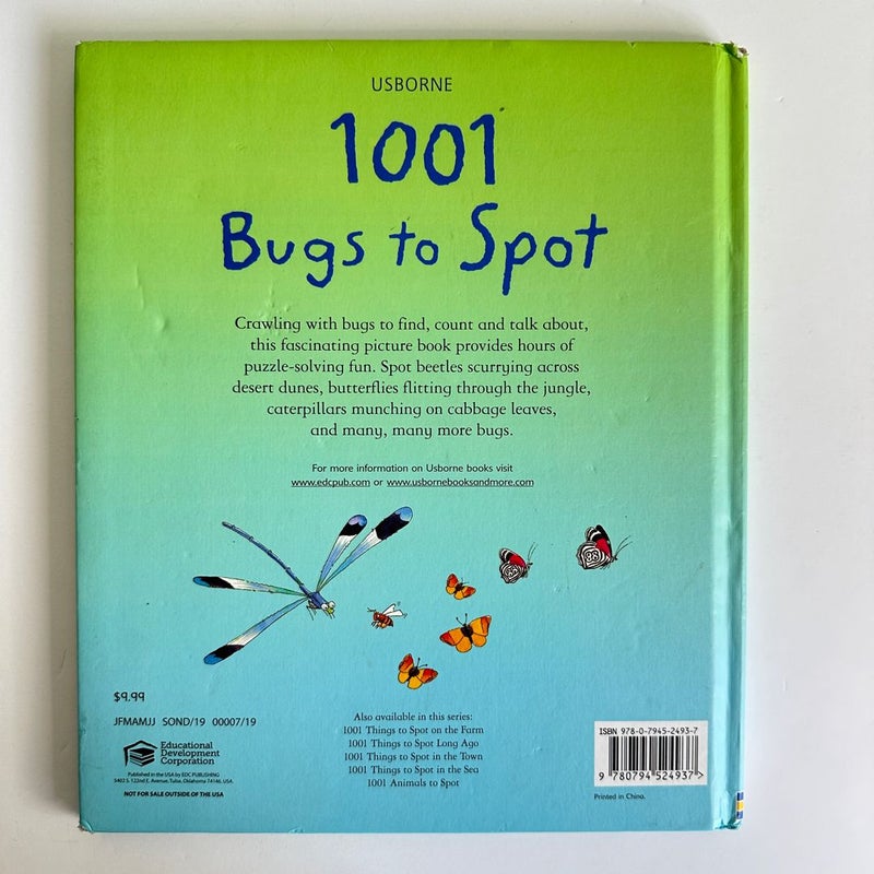 1001 Bugs to Spot, Usborne 1001 Bugs to Spot