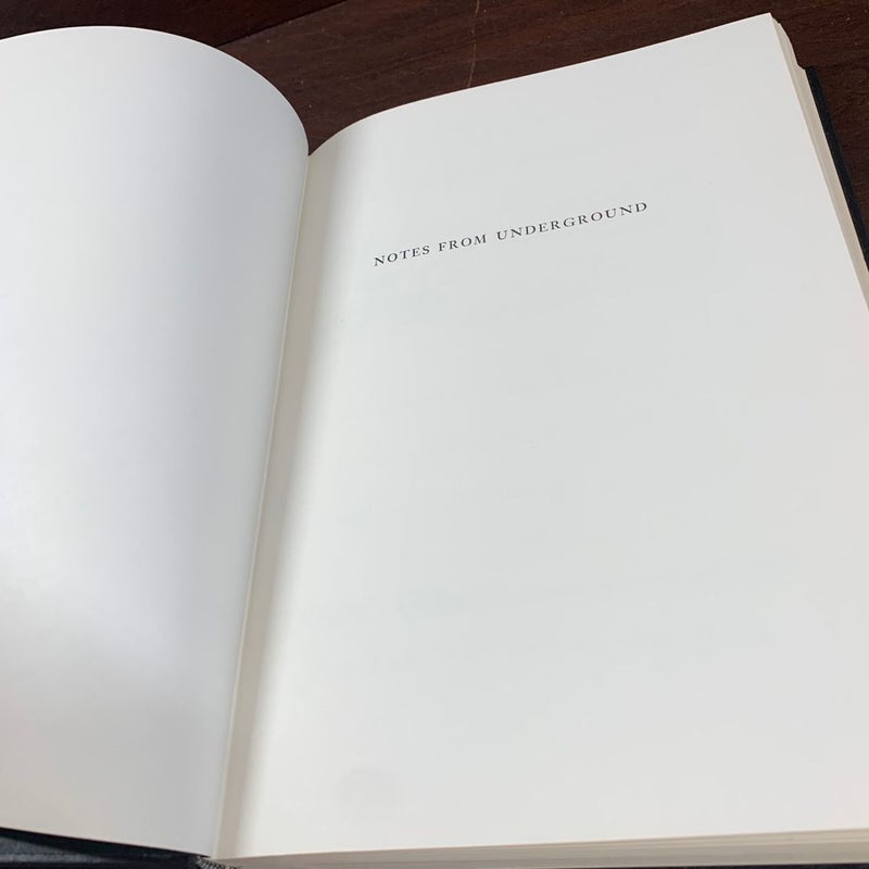 Notes from Underground & The Gambler -Dostoevsky- Heritage Press w/Slipcase 1967