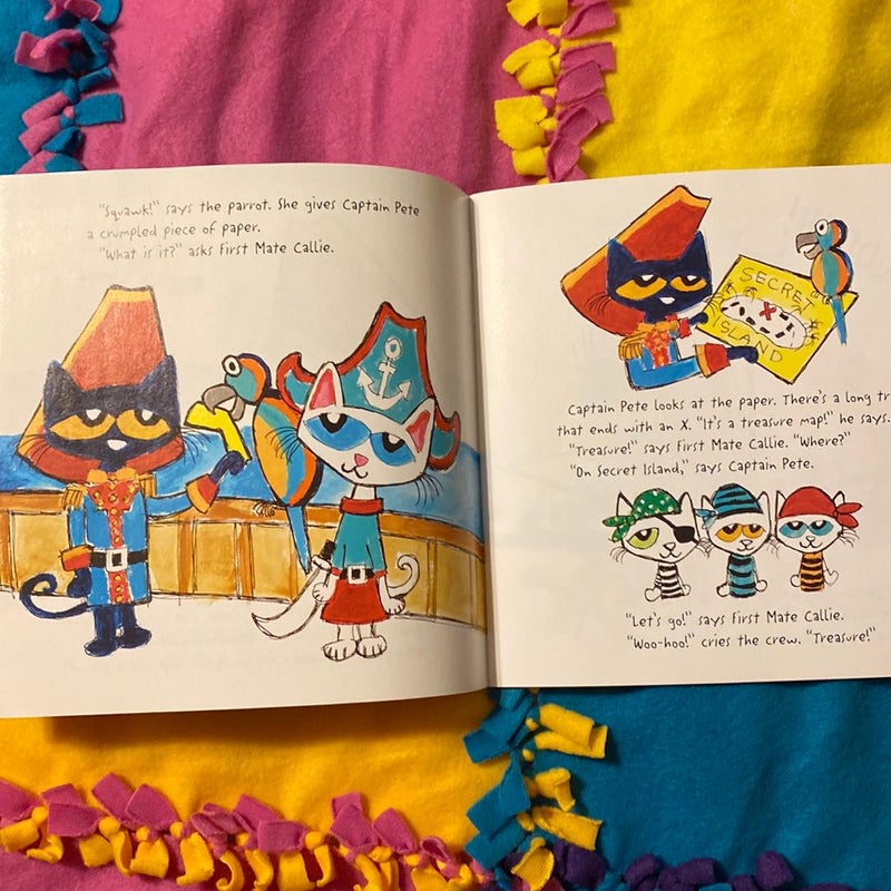 Pete the Cat and the Treasure Map