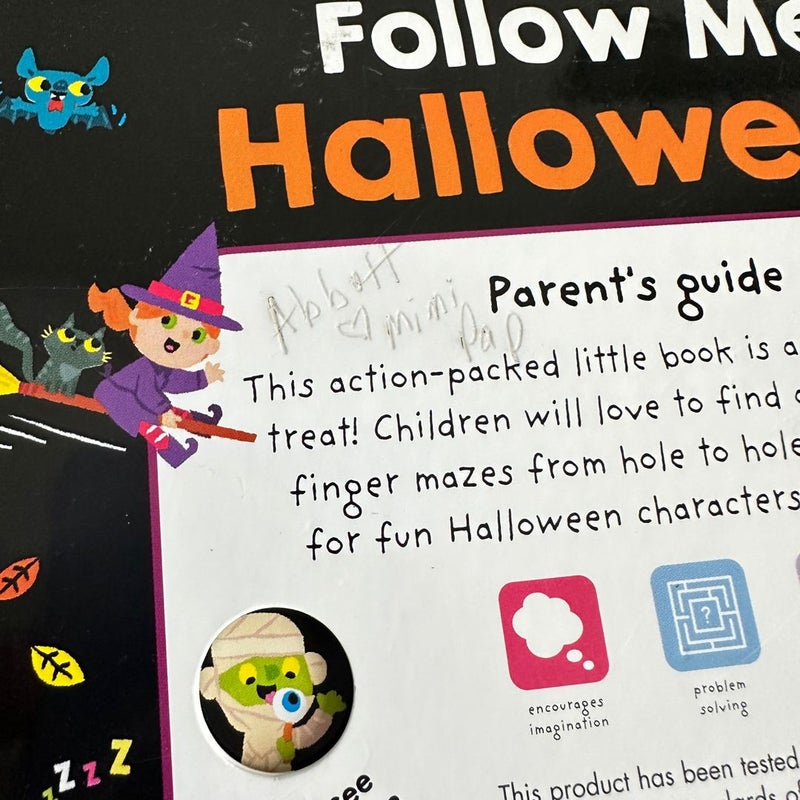 Follow Me Halloween, Finger Mazes