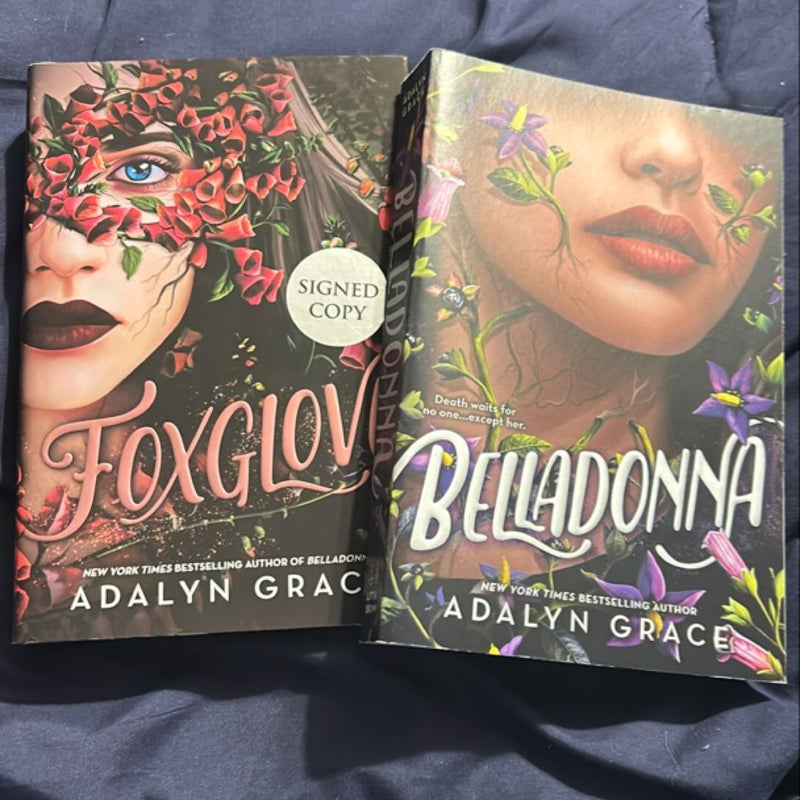 Belladonna and Foxglove (signed )