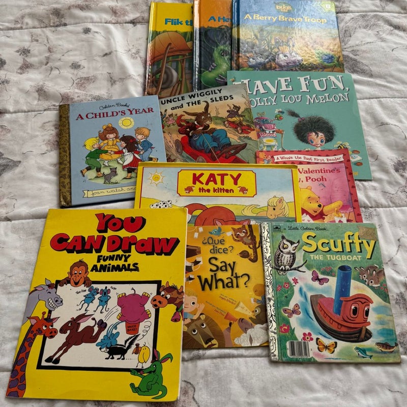 Lot of 11 children book