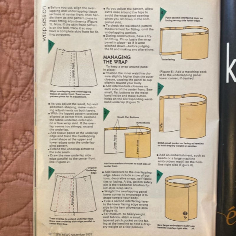 Sew News Magazine (November 1997)