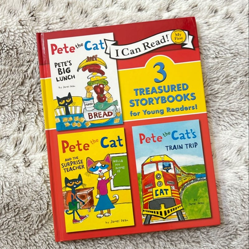 Pete the Cat 3 Treasured Storybooks