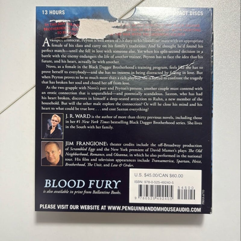 Blood Fury Audiobook Set