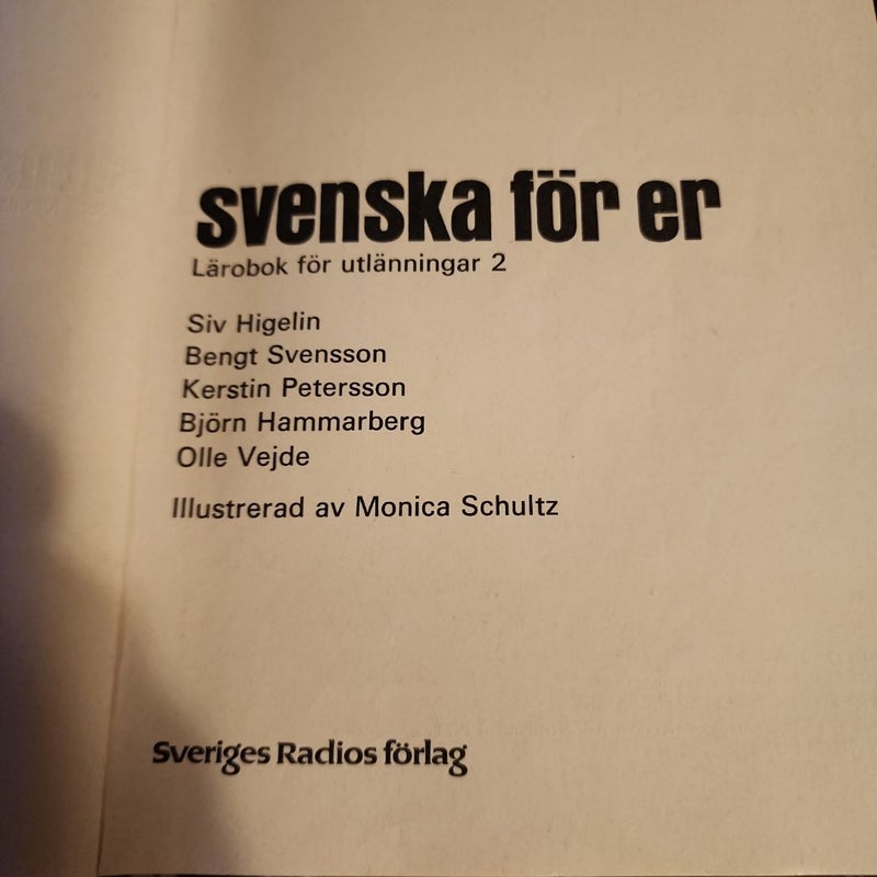 Svenska for er