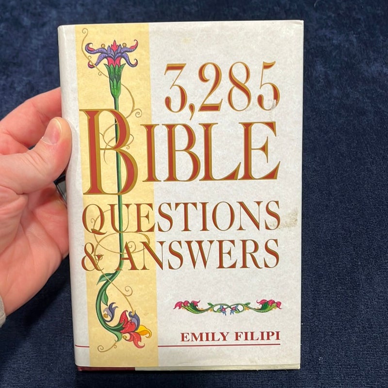 3,285 Bible Questions and Answers