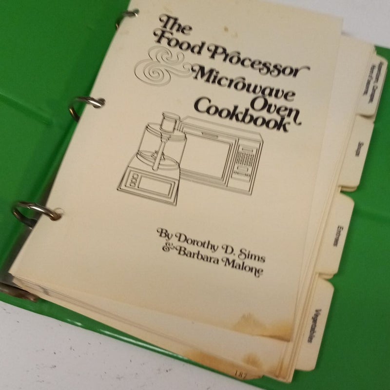 The Food Processor  Microwave Oven  Cookbook 