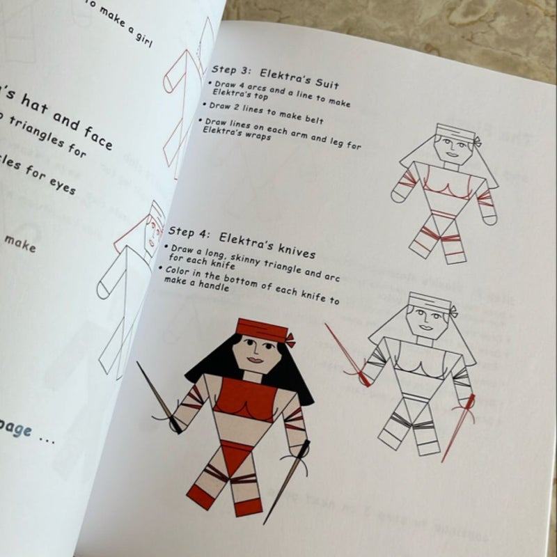 How to Draw Comic Book Superheroes Using 5 Easy Shapes