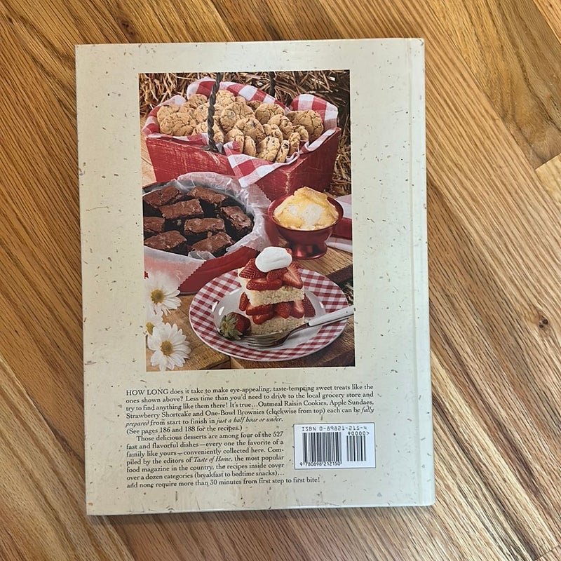 Taste of Home 30-Minute Cookbook