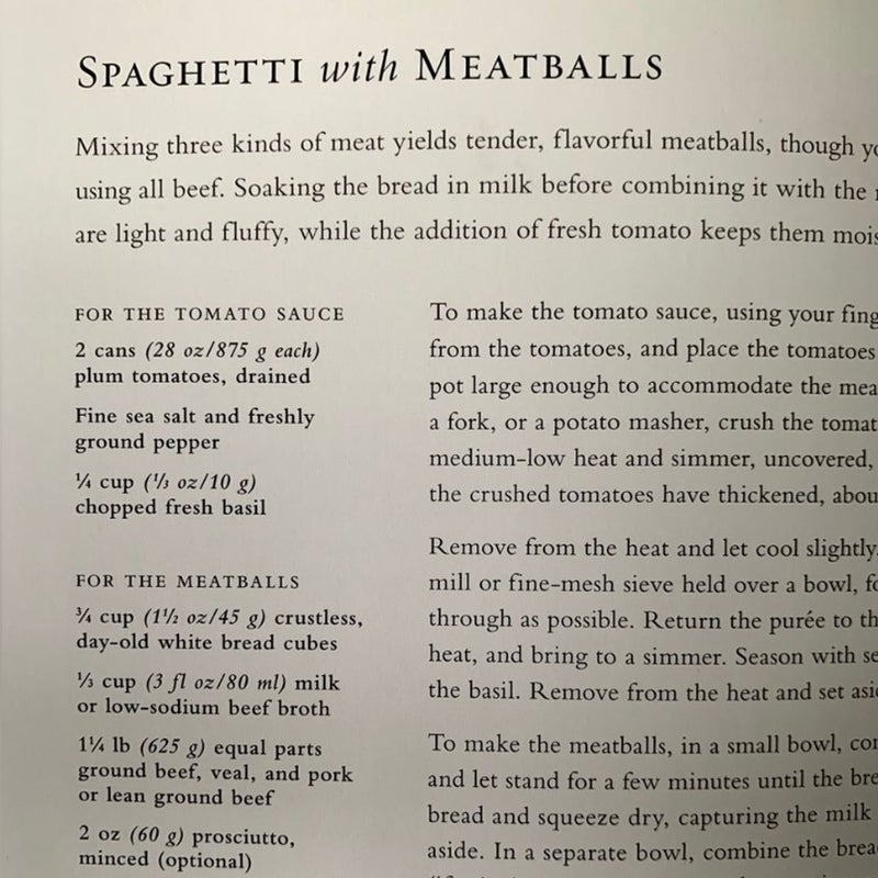 The Big Book of PASTA by Williams Sonoma Ultimate Collection of Recipes ~