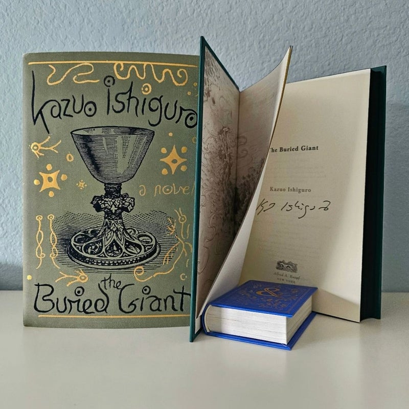 The Buried Giant SIGNED by Kazuo Ishiguro FIRST Edition Hardback Sprayed Edge