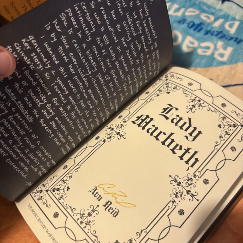 Lady Macbeth Owlcrate Signed Edition