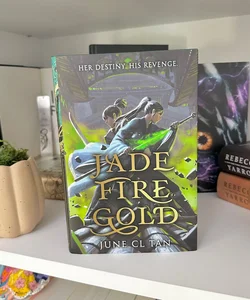 Jade Fire Gold SIGNED Owlcrate Exclusive Edition