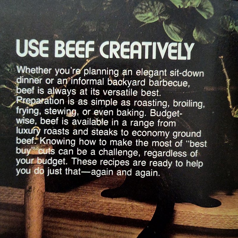 Better Homes and Gardens All-Time Favorite Beef Recipes 1977