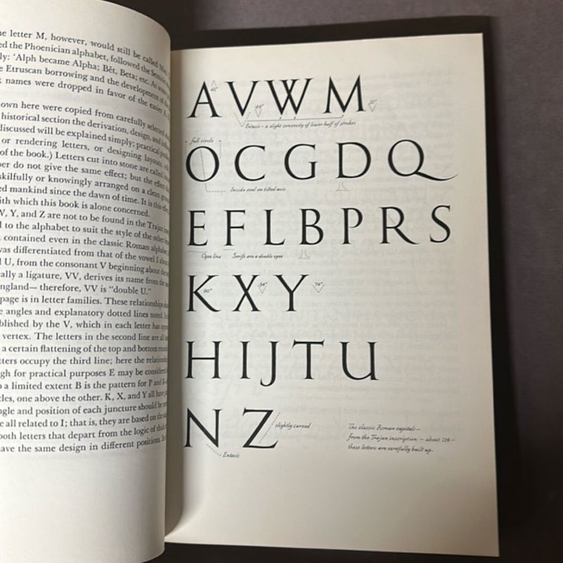 The History and Technique of Lettering by Alexander Nesbitt