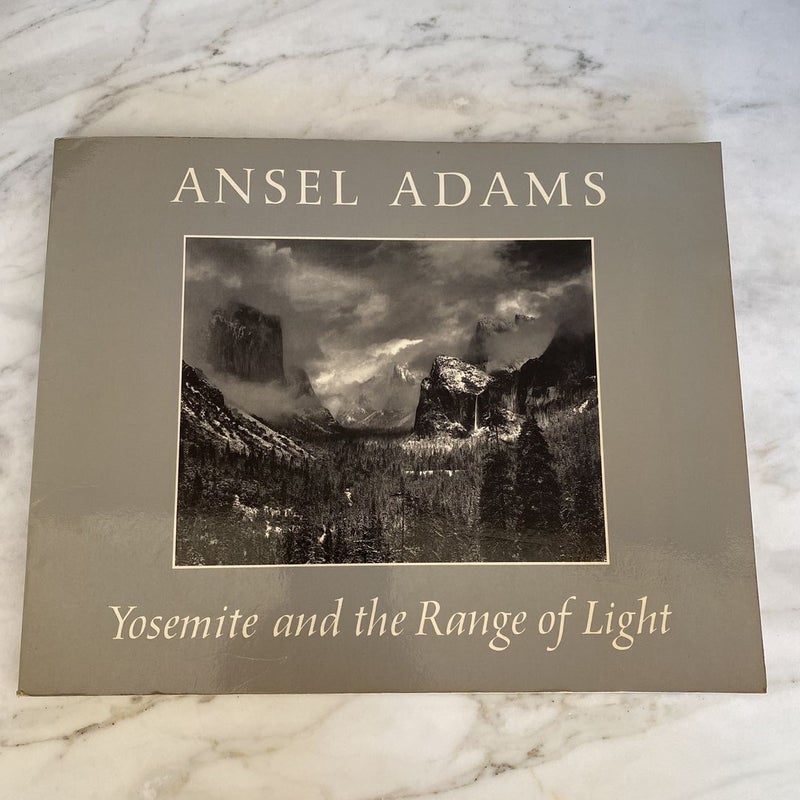 Ansel Adams Yosemite and the Range of Light