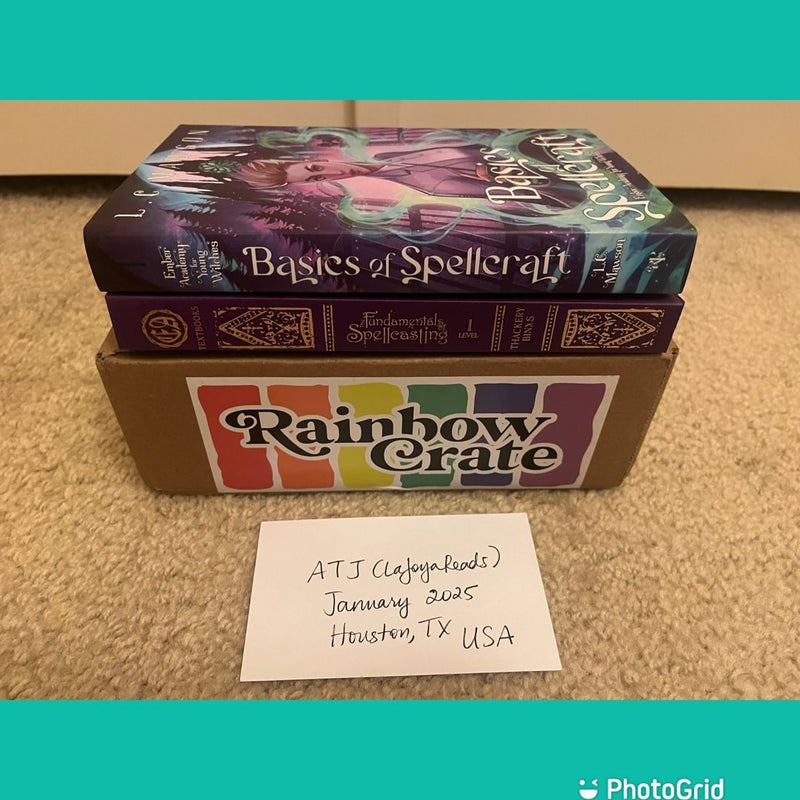 Basics of Spellcraft (Rainbow Crate Sep 2023 Neurodivergent & Queer box)