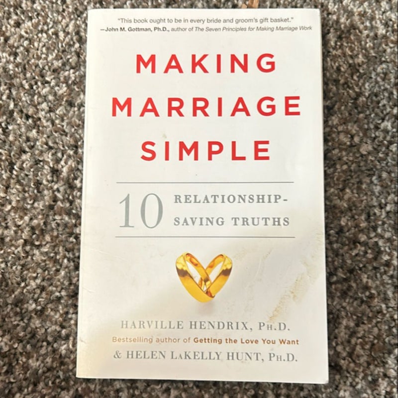 Making Marriage Simple