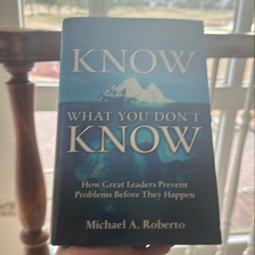 Know What You Don't Know