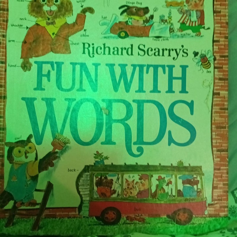 Richard Scarry's Fun with Words