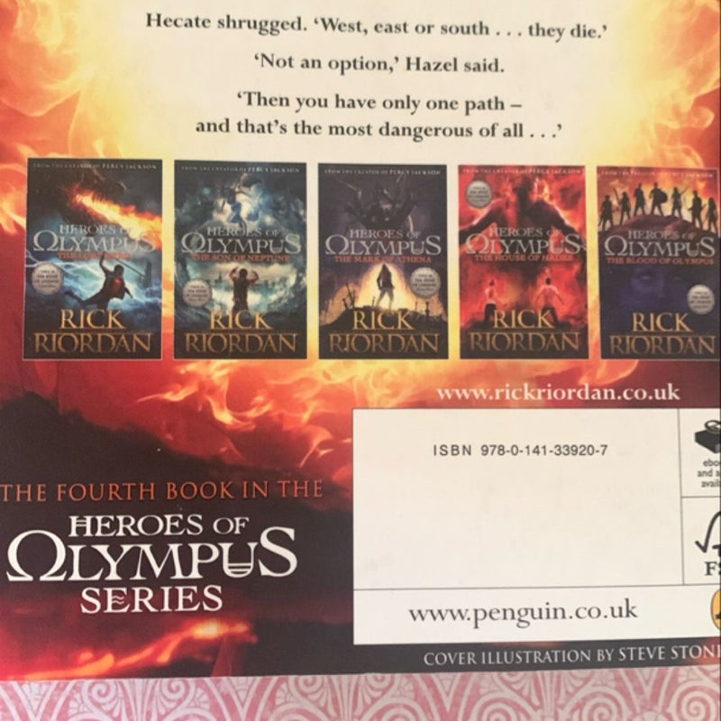 The House of Hades- Heroes of Olympus Book 4