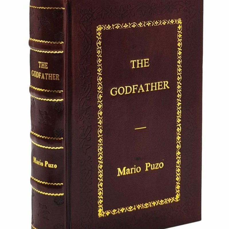 The Godfather by Mario Puzo Leather-Bound