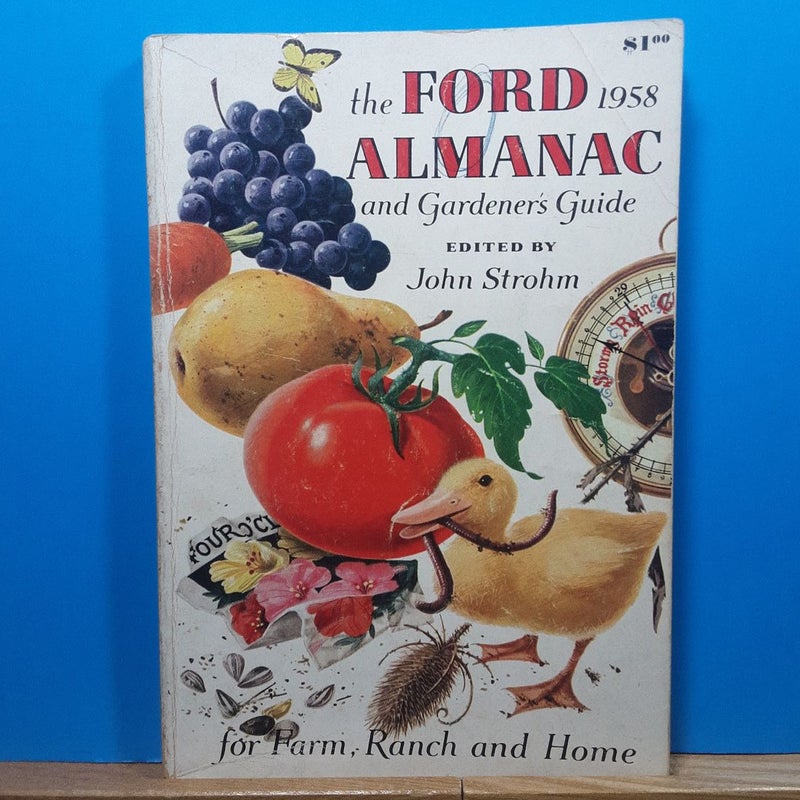 The Ford 1958 Almanac and Gardener's Giide