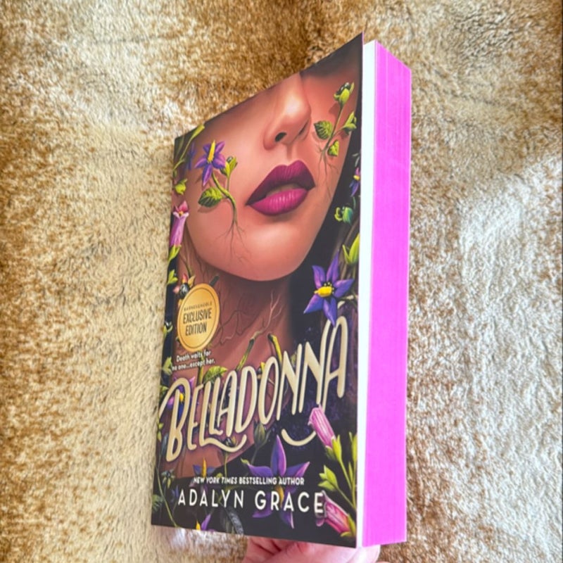Belladonna *Barnes and Noble Exclusive Edition* *SPRAYED EDGES*