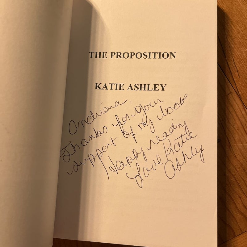 The Proposition *signed*